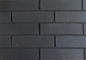 Schwarzes dekoratives Weinlese-Ziegelstein-Furnier-Blatt, glatte Außenziegelstein-Platten